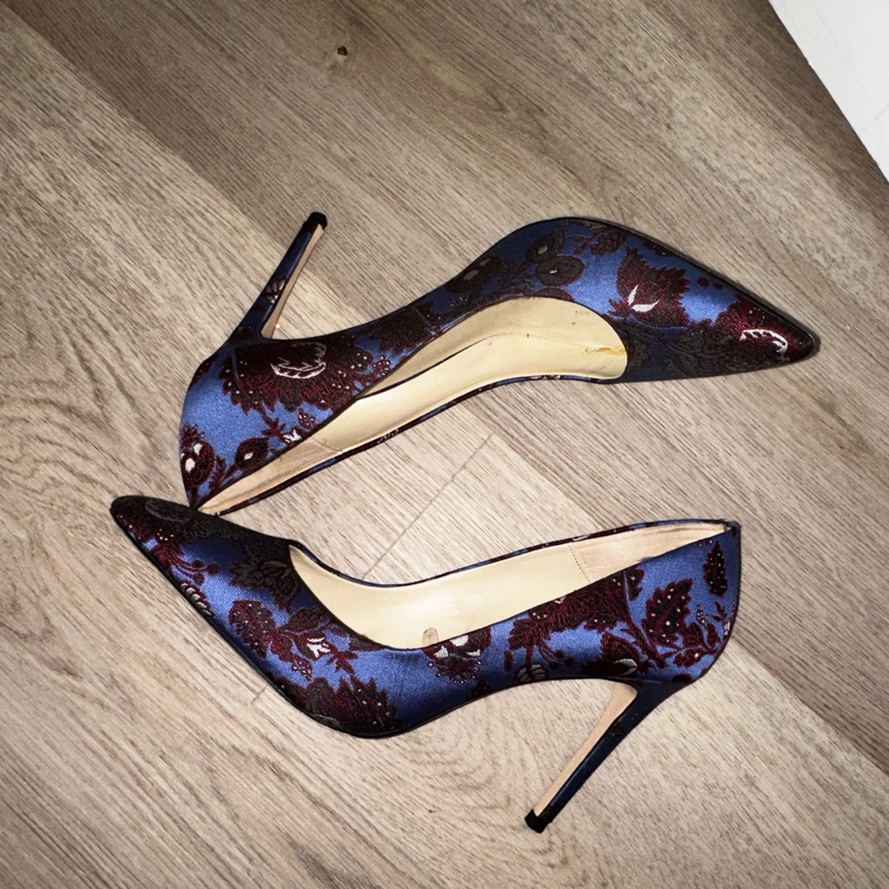 Zara Pattern Heels